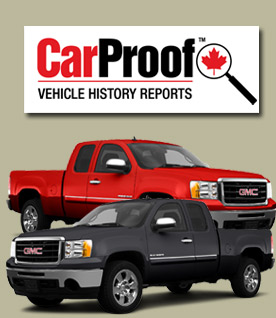 CarProof, Vehicle history reports at Régate Chevrolet Buick GMC Valleyfield CarProof, Vehicle history reports